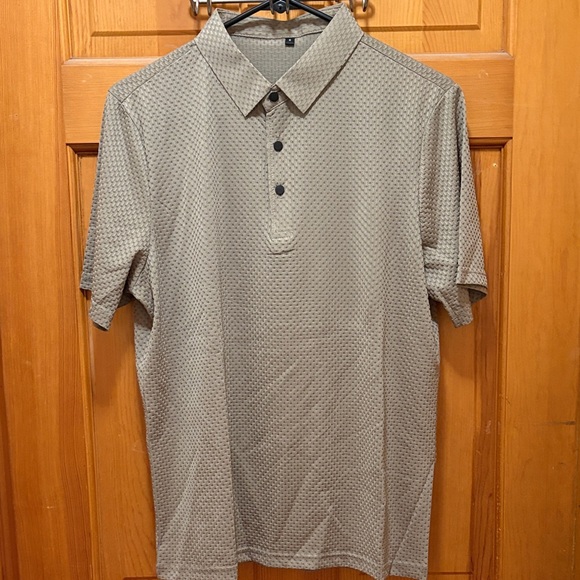 Other - Men's Tan‎ Polo Shirt Lightweight Size S